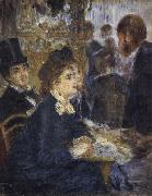 Pierre Renoir At the Cafe oil painting